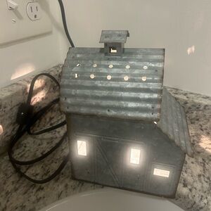 Rustic Metal Barn Scentsy warmer